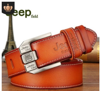 Men's belt new explosions leather