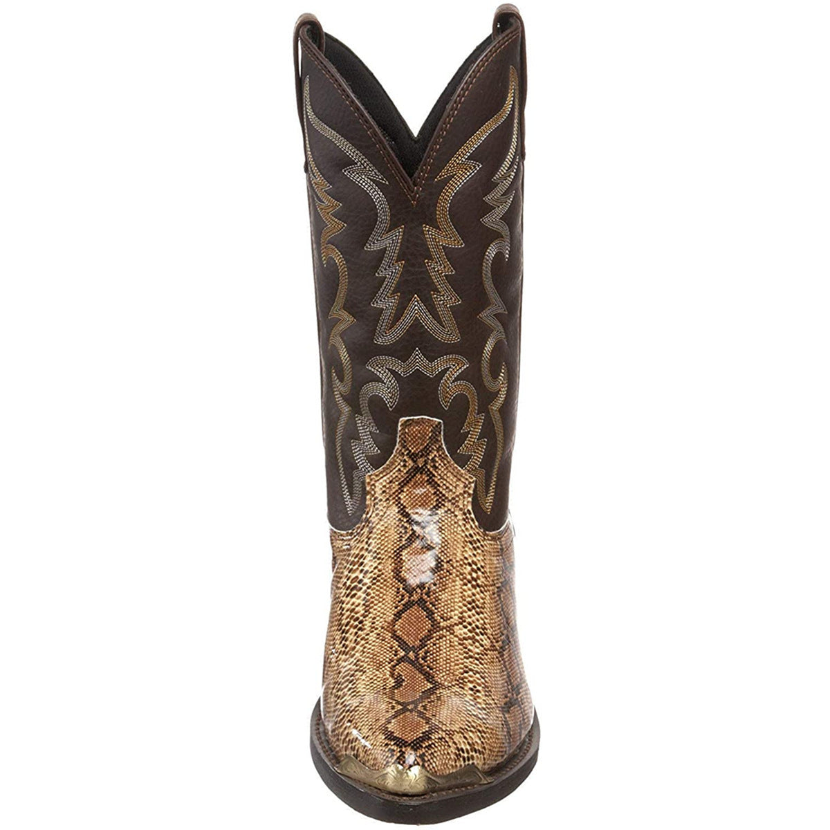 Men's Boots Cowboy Printed Snake Print