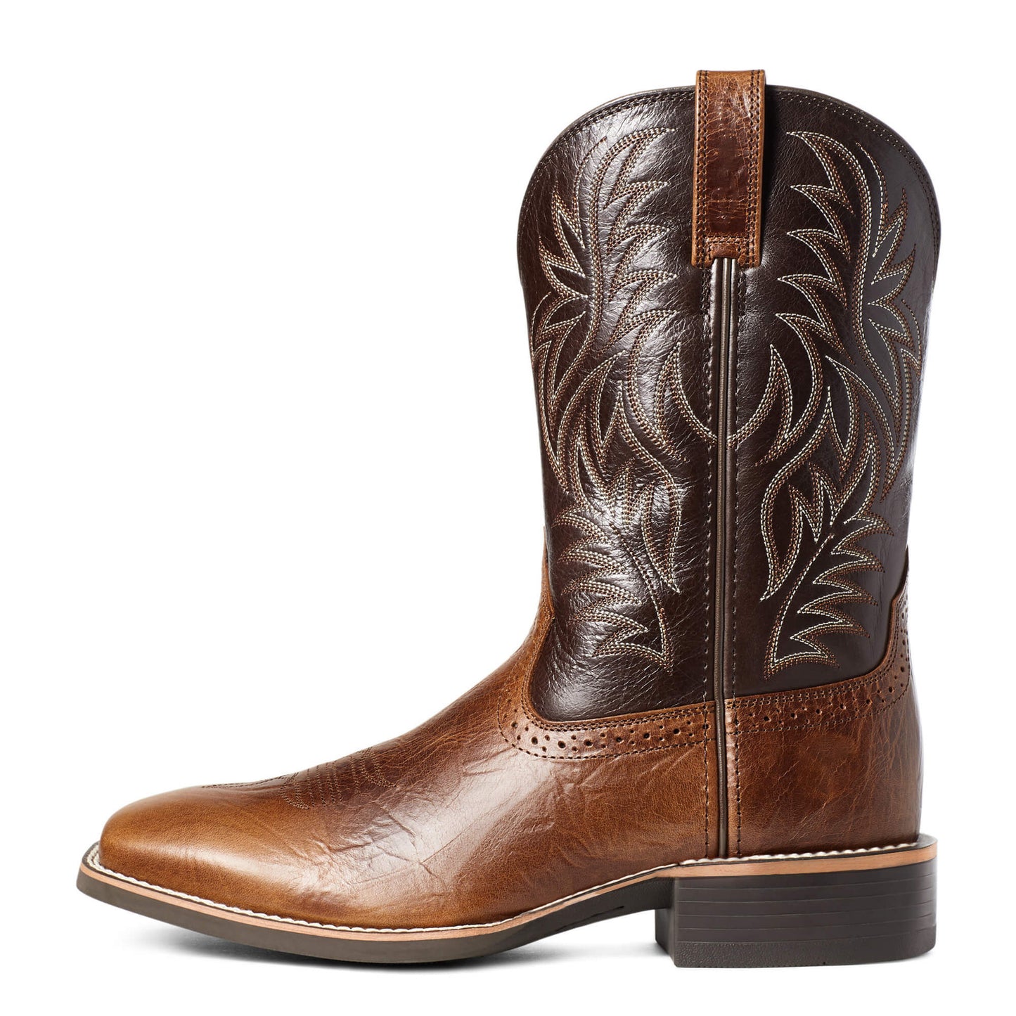 Men's Wide Head Western Cowboy Boot