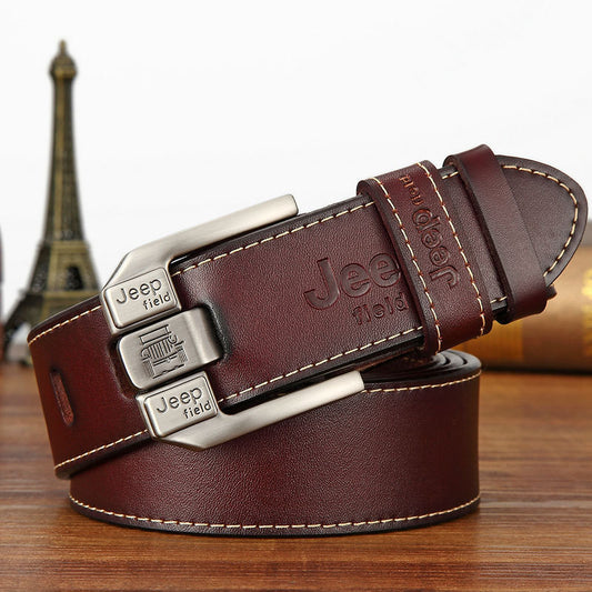 Men's belt new explosions leather