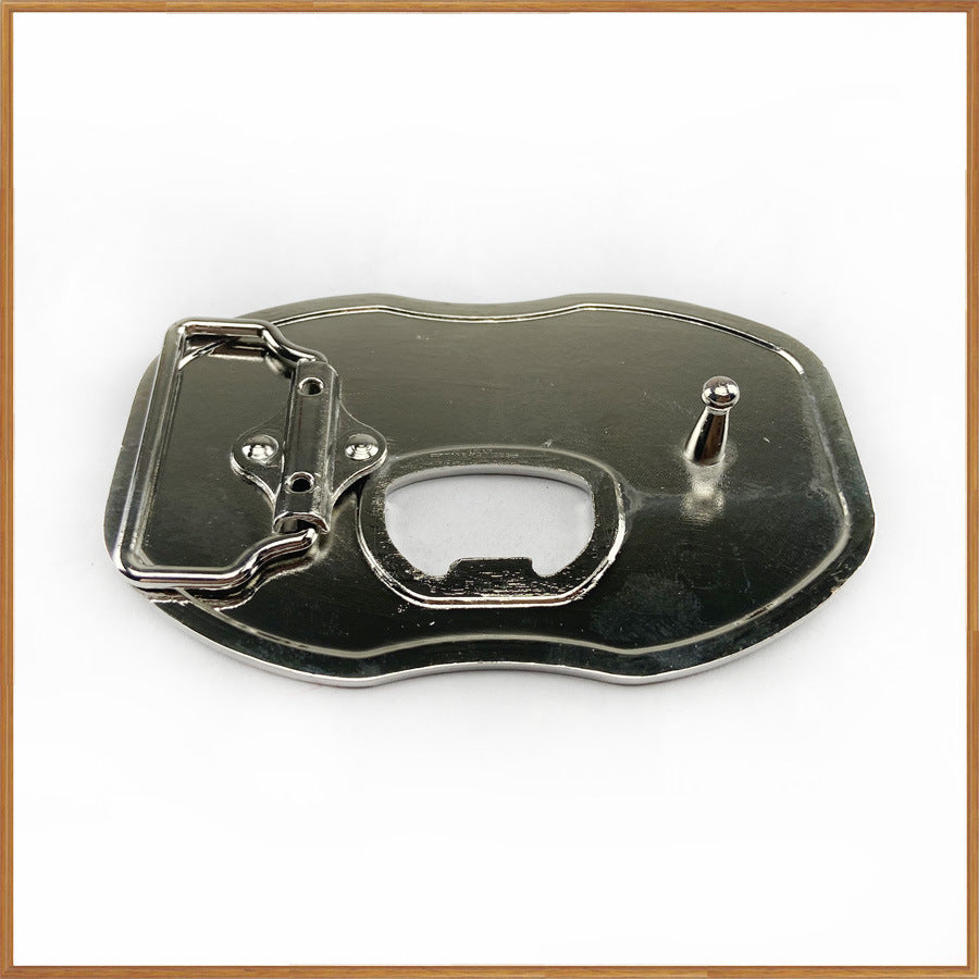 Zinc Alloy Bottle Opener Belt Buckle Western Cowboy Belt Buckle