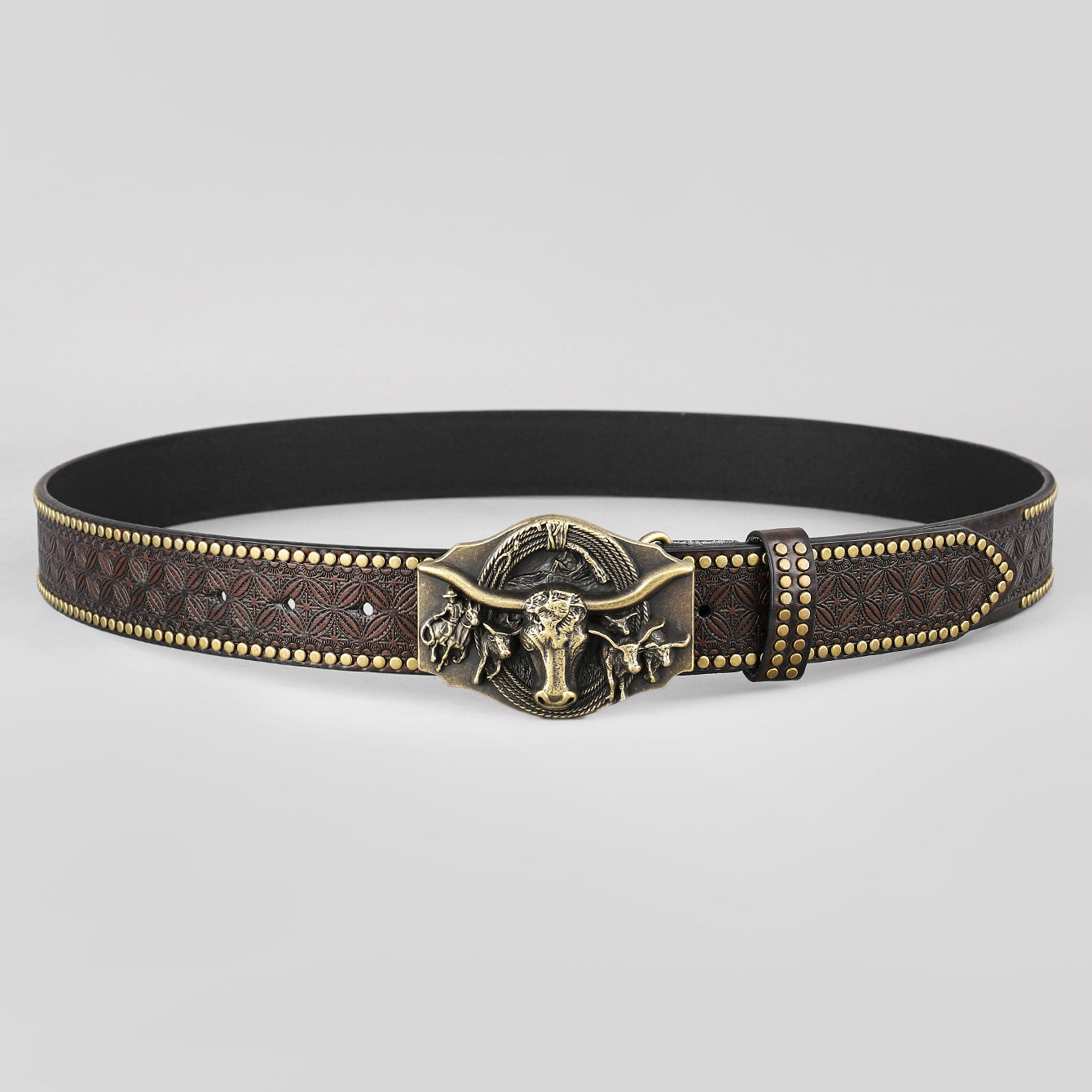 Trendy Western Denim Belt