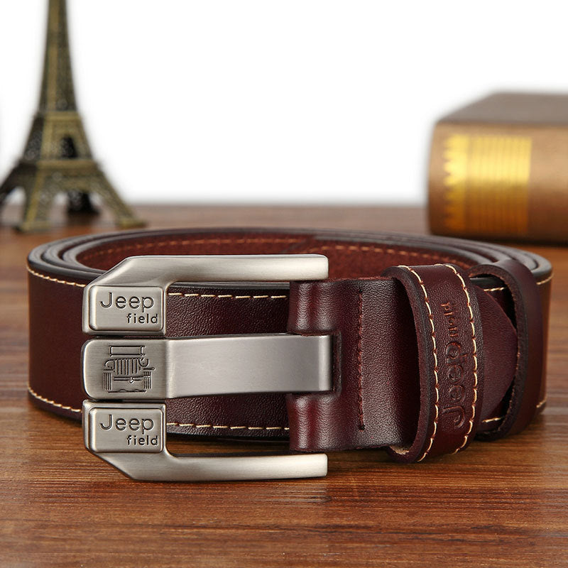 Men's belt new explosions leather