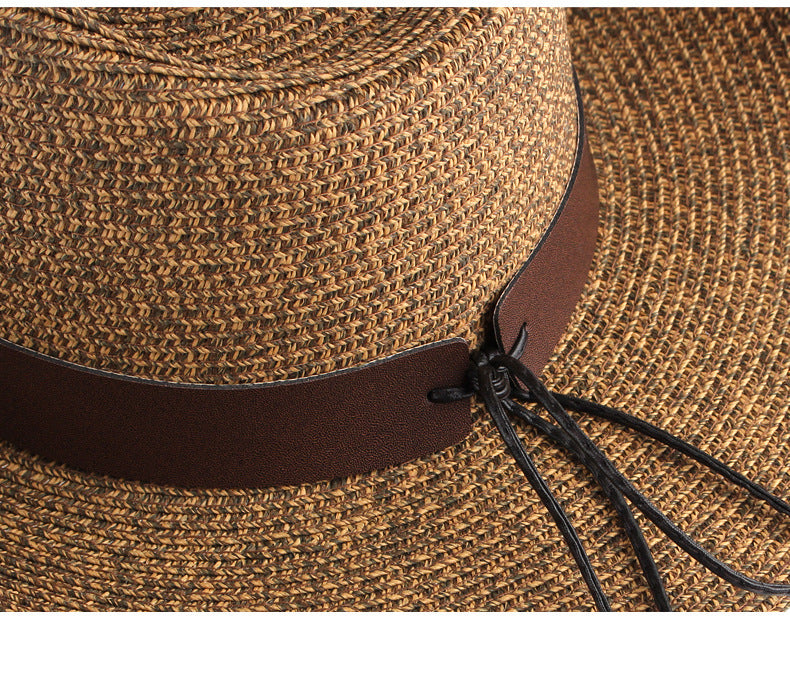 Mixed Color Straw Hat Western Straw Cowboy Hat